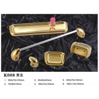 ceramic color bathroom Series small wall-hung gold bathroom accessory