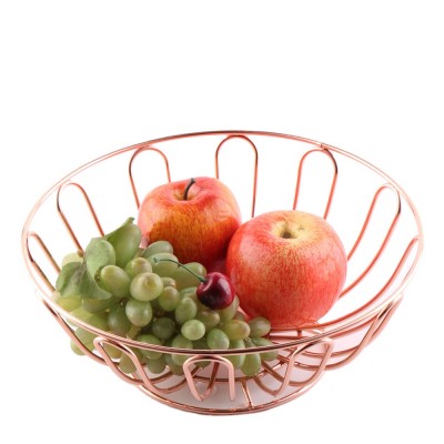 2016 New Design Metal Wire Storage Fruit Basket