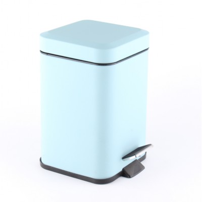 Powder coating 3L 6L 12L 20L 30L square shape Step Bin pedal bin waste bin trash can